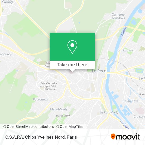 Mapa C.S.A.P.A. Chips Yvelines Nord