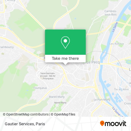 Mapa Gautier Services