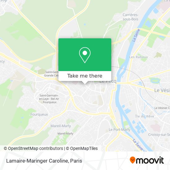 Mapa Lamaire-Maringer Caroline