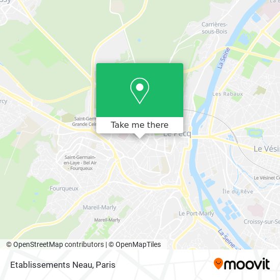 Mapa Etablissements Neau