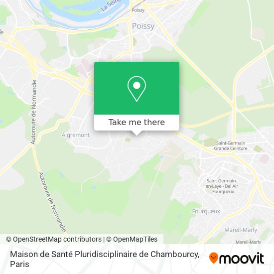 Maison de Santé Pluridisciplinaire de Chambourcy map