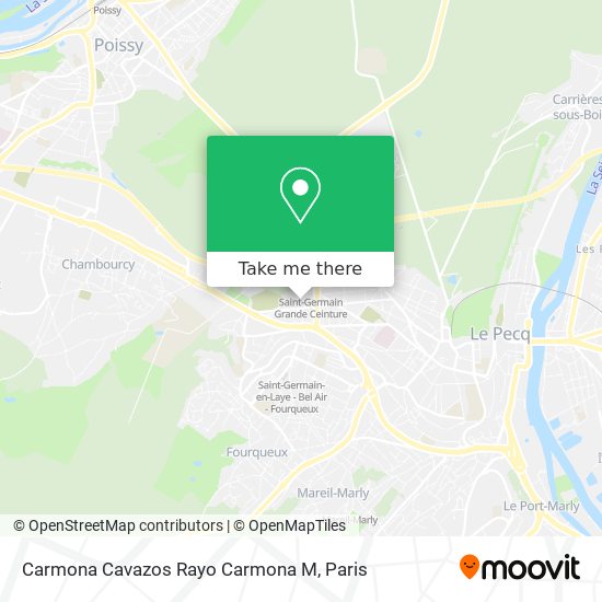 Carmona Cavazos Rayo Carmona M map