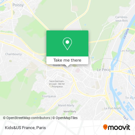 Kids&US France map