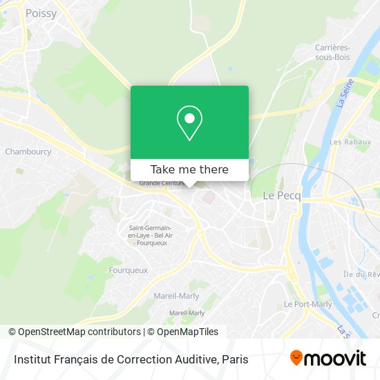 Institut Français de Correction Auditive map