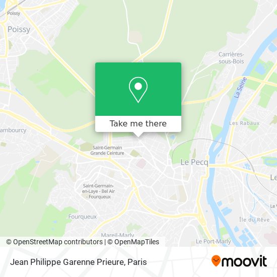 Mapa Jean Philippe Garenne Prieure