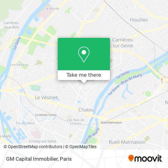 Mapa GM Capital Immobilier