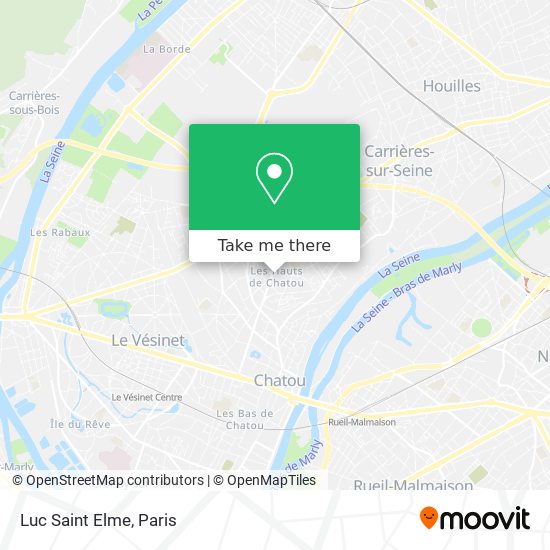 Luc Saint Elme map