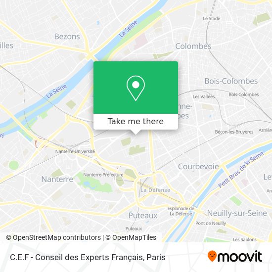 Mapa C.E.F - Conseil des Experts Français