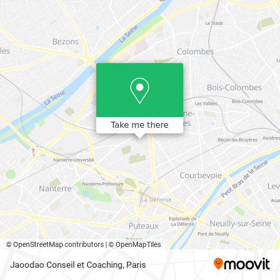 Mapa Jaoodao Conseil et Coaching