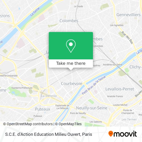 S.C.E. d'Action Education Milieu Ouvert map