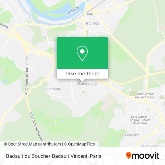 Mapa Badault du Boucher-Badault Vincent