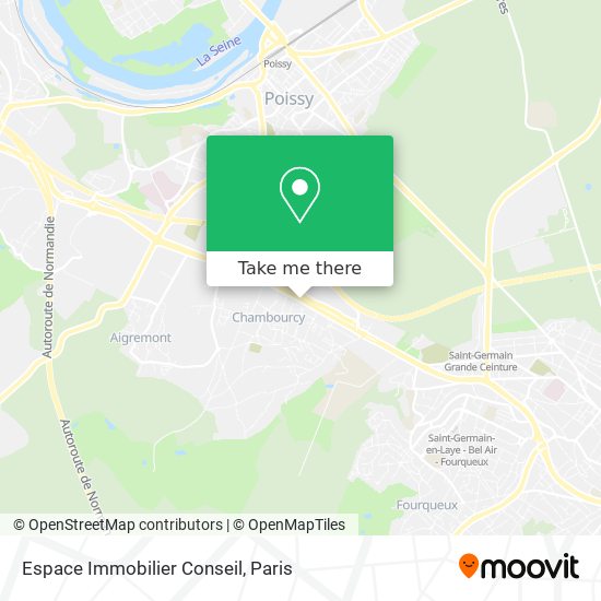 Espace Immobilier Conseil map