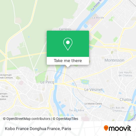 Kobo France Donghua France map