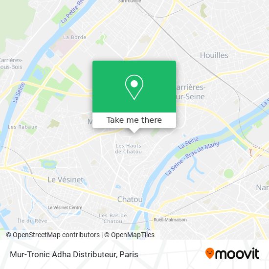 Mur-Tronic Adha Distributeur map