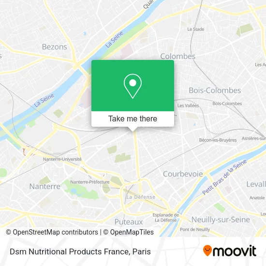 Dsm Nutritional Products France map