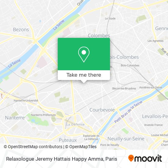 Relaxologue Jeremy Hattais Happy Amma map