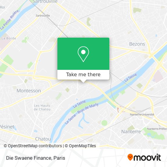 Mapa Die Swaene Finance