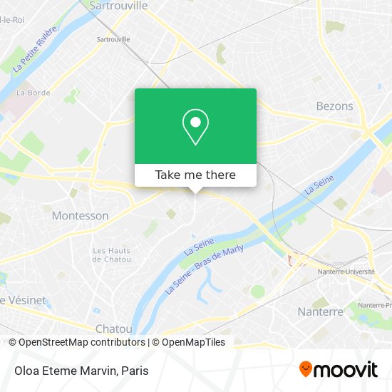 Oloa Eteme Marvin map