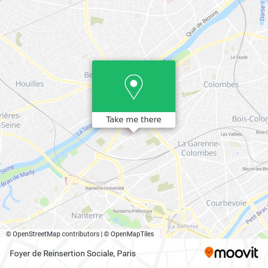 Foyer de Reinsertion Sociale map