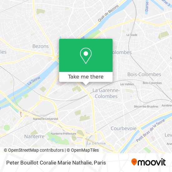 Peter Bouillot Coralie Marie Nathalie map