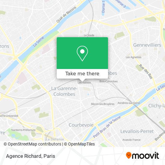 Agence Richard map