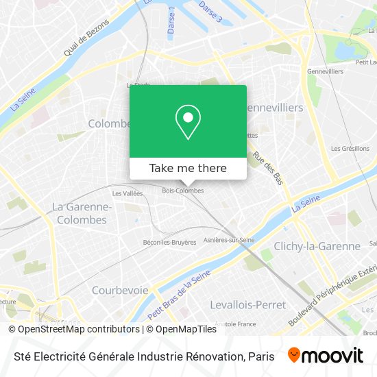 Sté Electricité Générale Industrie Rénovation map