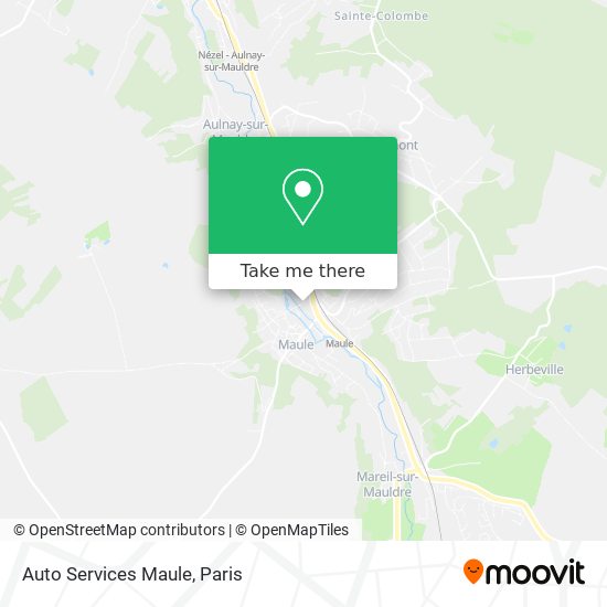 Mapa Auto Services Maule