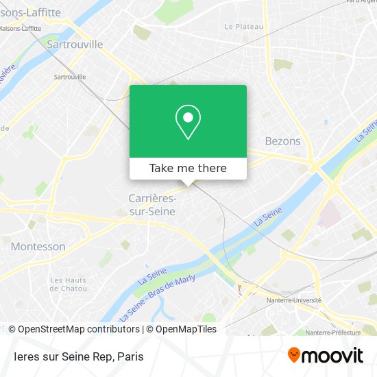 Ieres sur Seine Rep map