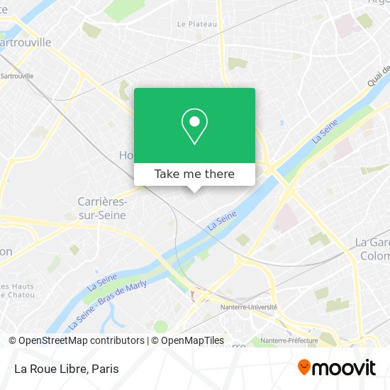 La Roue Libre map