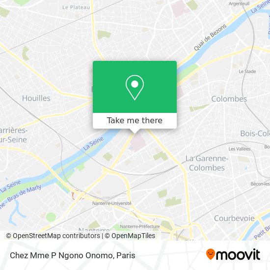 Chez Mme P Ngono Onomo map