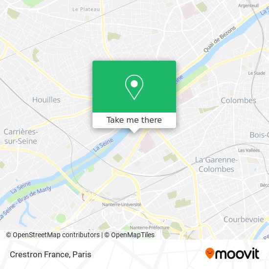 Crestron France map