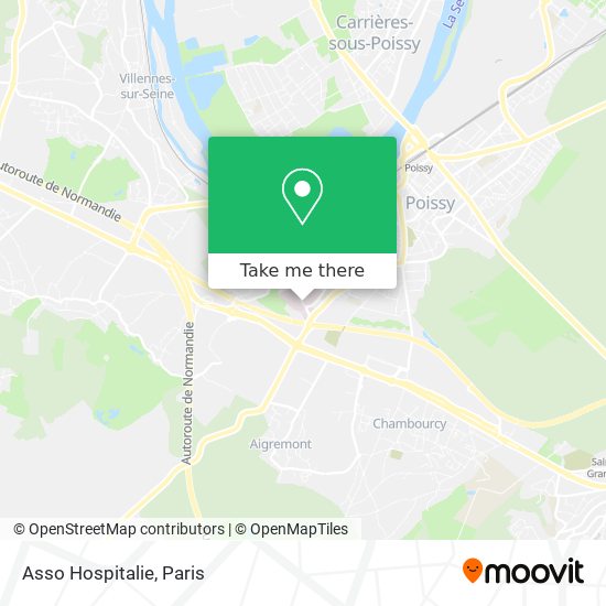 Asso Hospitalie map