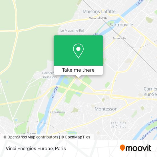 Vinci Energies Europe map