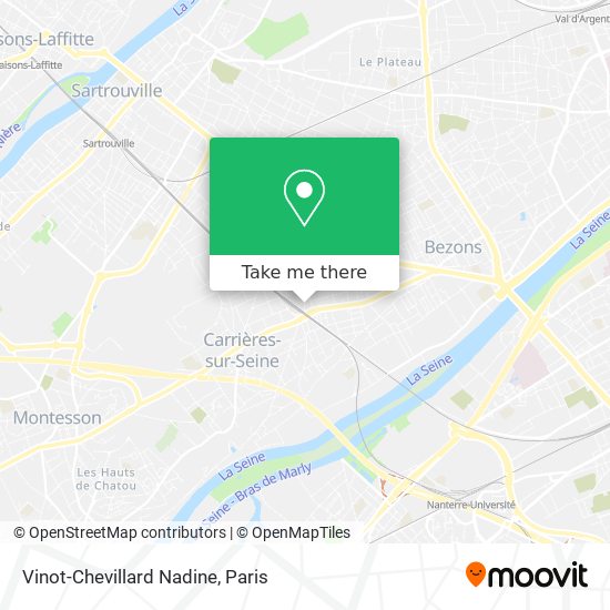 Mapa Vinot-Chevillard Nadine