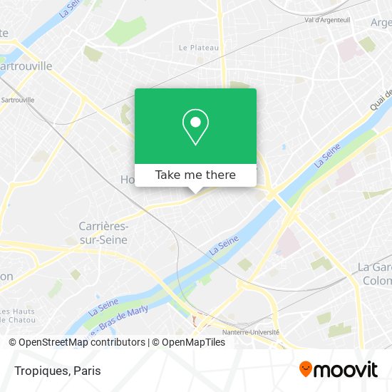 Tropiques map