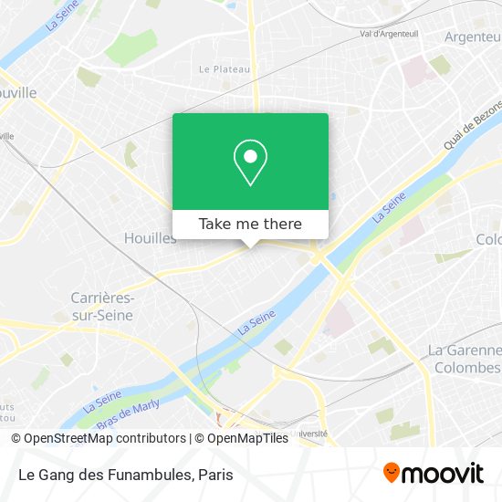 Le Gang des Funambules map