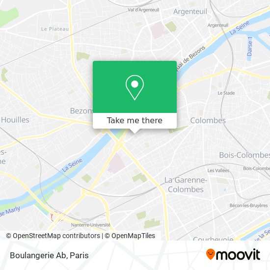 Boulangerie Ab map