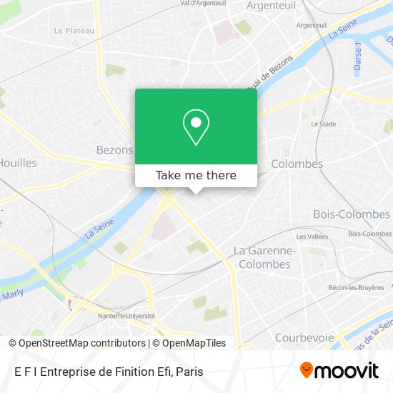 E F I Entreprise de Finition Efi map