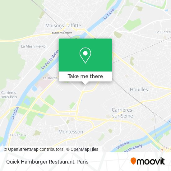 Quick Hamburger Restaurant map