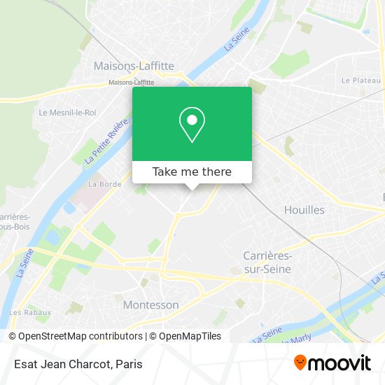 Mapa Esat Jean Charcot