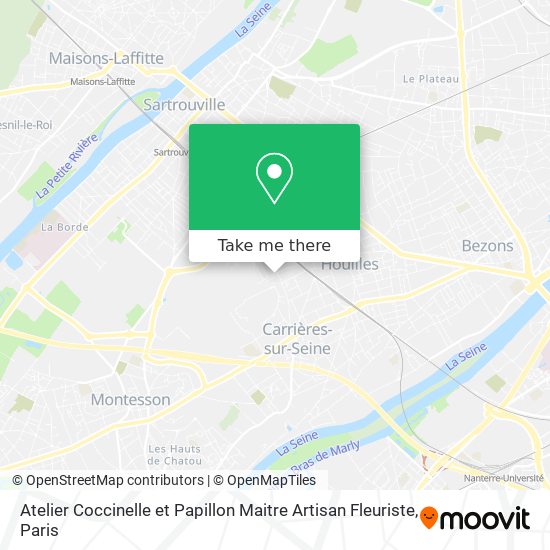 Mapa Atelier Coccinelle et Papillon Maitre Artisan Fleuriste