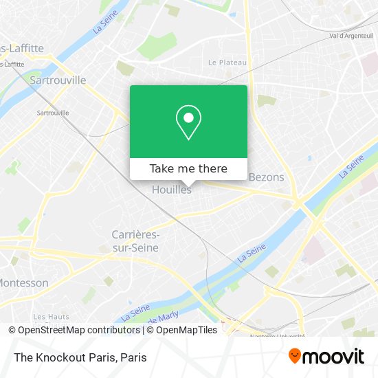 The Knockout Paris map