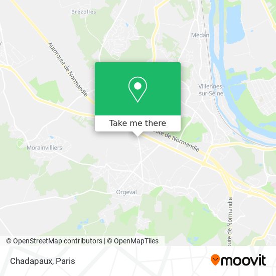 Chadapaux map