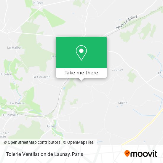 Tolerie Ventilation de Launay map