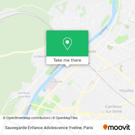 Sauvegarde Enfance Adolescence Yveline map