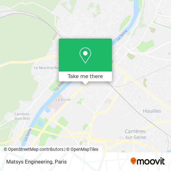 Matsys Engineering map