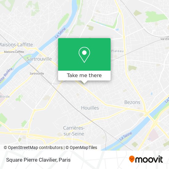 Mapa Square Pierre Clavilier
