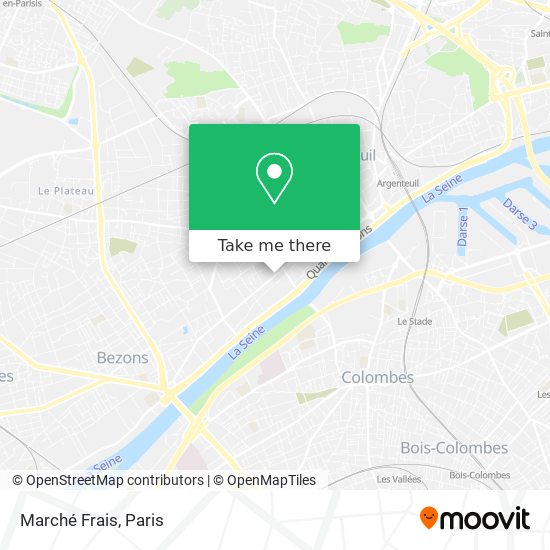 Marché Frais map
