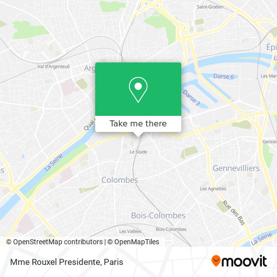 Mme Rouxel Presidente map