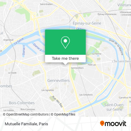 Mutuelle Familiale map